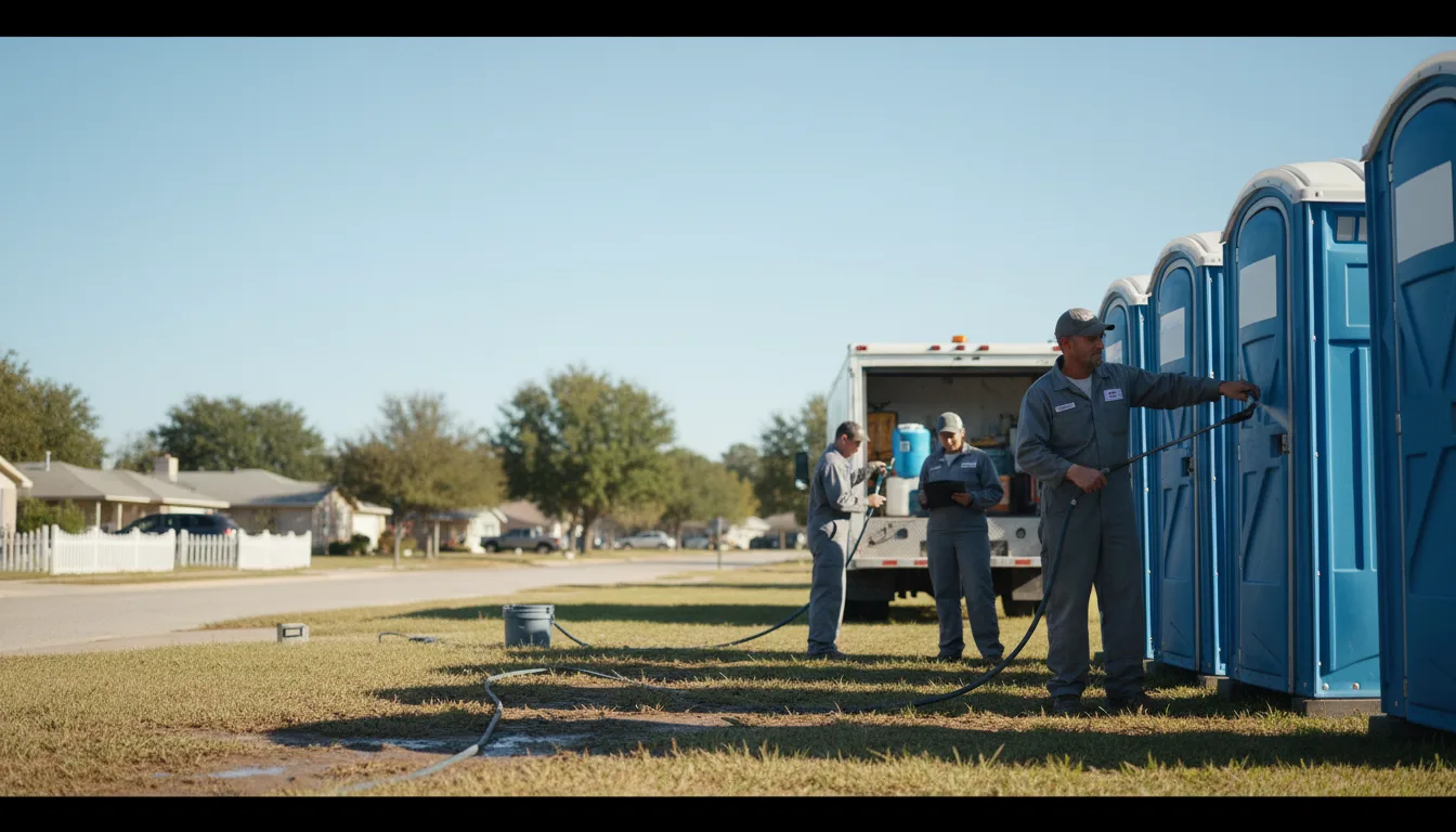 Long-Term Portable Toilet Rental in Woodland, GA near me